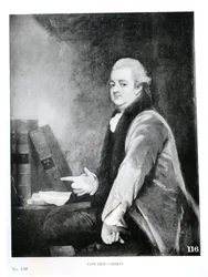 Porträtt av Edward Gibbon (1737-94)